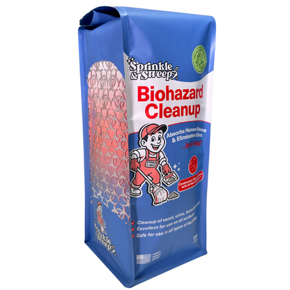Biohazard Cleanup - Odor Eliminating Super Absorbent (CASE of 40 Bags)